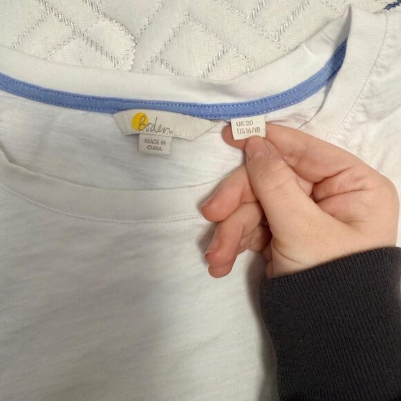 Like New Boden (Anthropologie brand) Boxy Blouse Size 16 - Picture 2 of 2